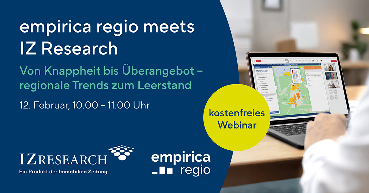 empirica regio meets IZ Research: Von Knappheit bis Überangebot